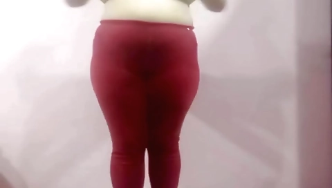 Big-titted girl with huge boobs masturbating on web camera