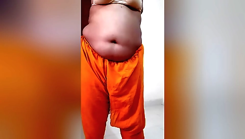 Hot solo female masturbation with big boobs and boobs