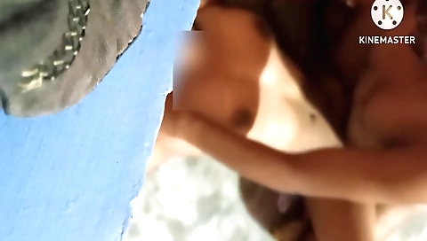 Indian sex scene with a big boobed girl in a hot hd video