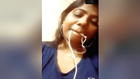 Sexy brunette girl shows her lovely boobs and pussy