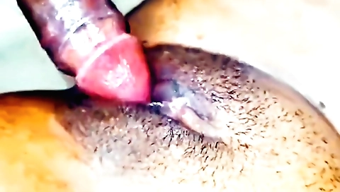 Indian teen girl with hairy pussy got creampie in her cunt