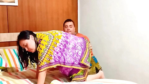 Indian amateur woman is getting nailed under the pretext