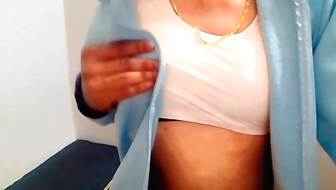 Busty college girl with big tits takes a cock in her mouth