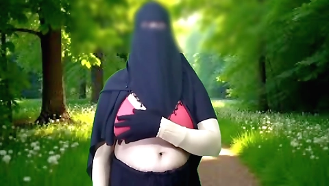 Mature stepfather masturbates and fucks his young wife