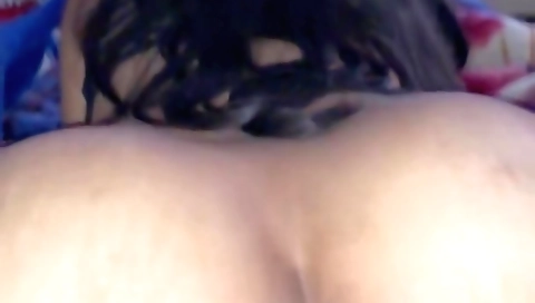 Big Ass Indian Girlfriend Rides My Cock While I Watch Porn Pov