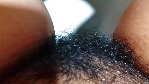 Hairy and small tits indian housewife gets fingered