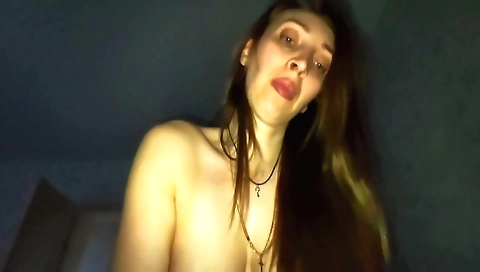 Indian brunette stays overnight in her friend's house