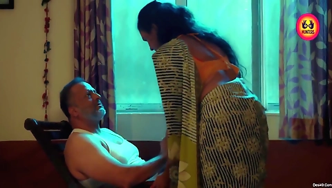 Milf with big ass and nice curves showing sex skills