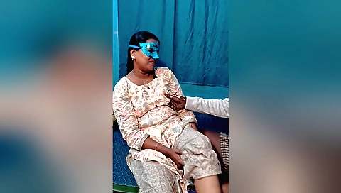 Indian brunette gets fucked in a tight amateur video