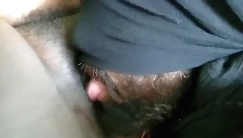 Indian housemaid spreads her hairy cunt and takes off her panties