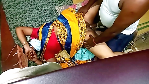 Indian brunette sex - tight pussy & big ass teen teacher