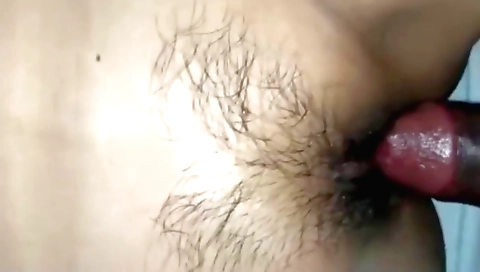 Indian girl's hairy pussy sucking and getting fucked