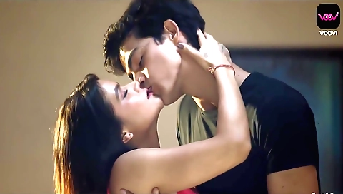 Sexy brunette babe shows off her big boobs and big ass