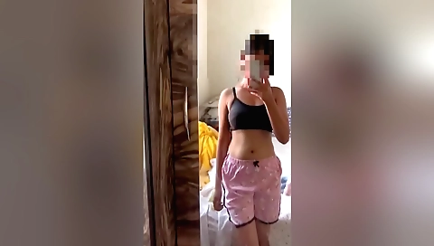 My school uniform naked in my school uniform in my bed