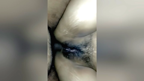 Indian babe enjoys anal sex with a dildo and a rod