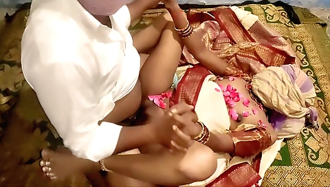 Indian wife with hairy pussy fucking with her husband