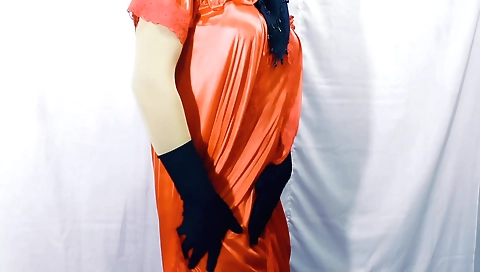 Indian girl with sexy face and long legs has sex with her stepson