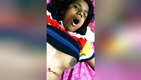 Boudi is a brunette hottie who wants to get off by fucking