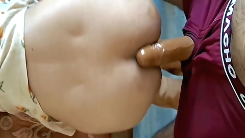 Sexy girl makes her man love her while giving a blowjob