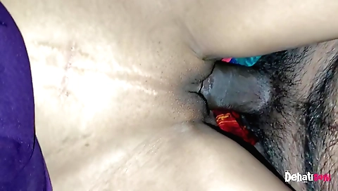 Indian babe with sexy boobs gives her stepbrother a dildo ride