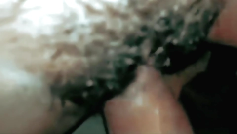 Hairy girl with a nice body is making out with a partner