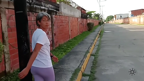 Indian mature with a thick and long cock sucking and fucking