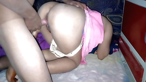 Bhabhi has a very attractive face and she is really horny