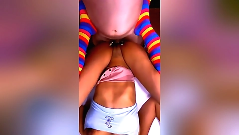 Busty indian chick with huge boobs gets fucked by her stepson