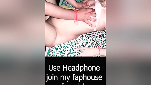 Indian wife with a small pussy and a big ass in a video