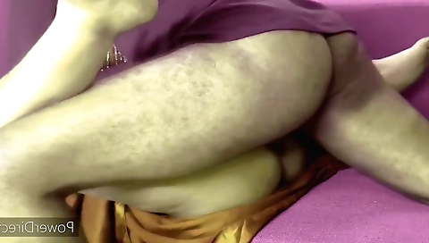 Little girl playing with hair and it is her first one