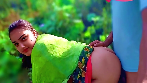 Indian pornstar fucked in jungle in outdoor xnxx clip