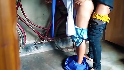 Busty Indian student gets her boobs fucked and her pussy licked