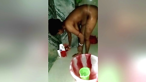 Indian woman strips naked and gets fucked in pussy