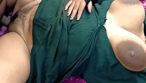 Brunette indian girlfriend is getting fucked by her stepbrother