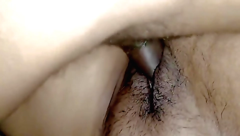 Indian girl with hairy pussy enjoys getting fucked