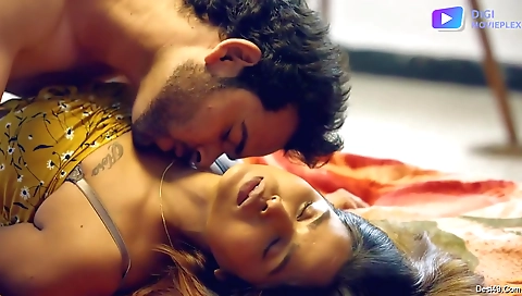 Sexy brunette teacher and a gorgeous 61-62 girl with a small boobies