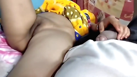 Step sister is getting fucked by boyfriend in POV scene