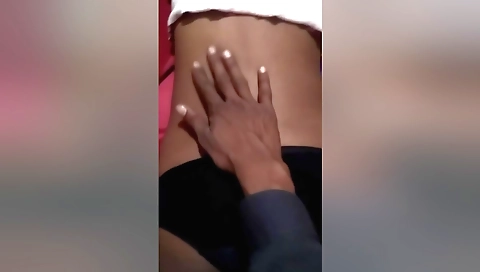 Indian girl with small tits sucks and gets her pussy fucked