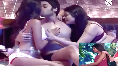 Hot indian milf plays with her young stepdaughter's cunt