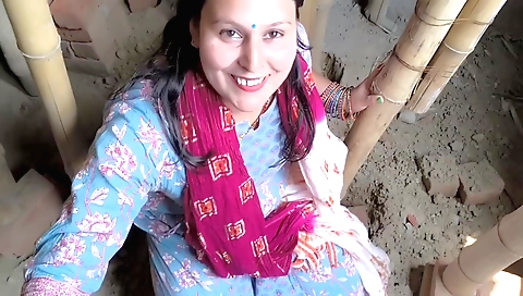 Indian babe gets fucked by a huge black dick in her mouth