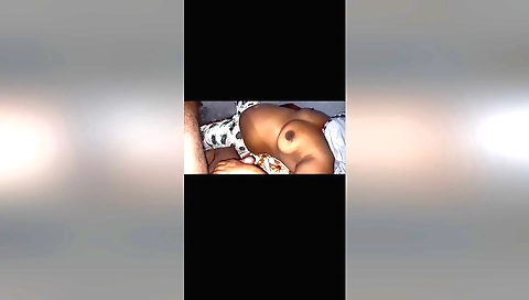 Indian babe with big boobs fucks in her mouth and ass