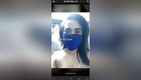 Hot amateur brunette in sexy bikini and hairy pussy